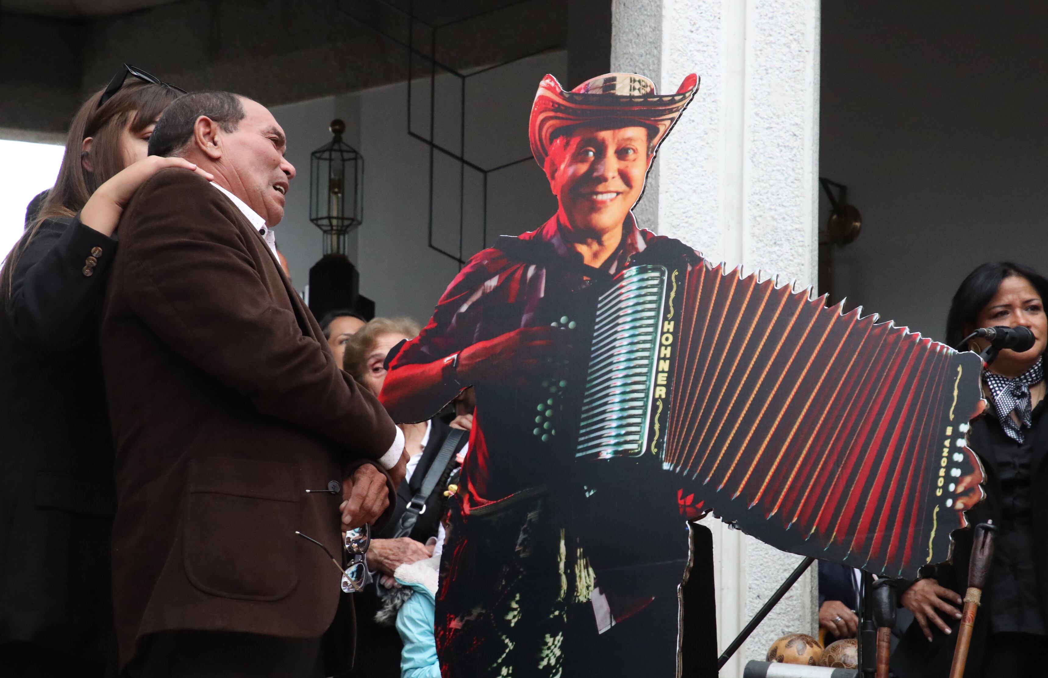 Honras fúnebres Egidio Cuadrado