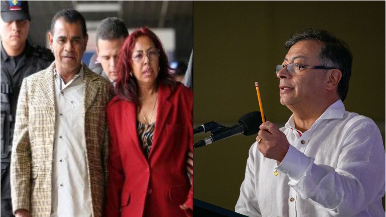Alias La Gata y el presidente Gustavo Petro