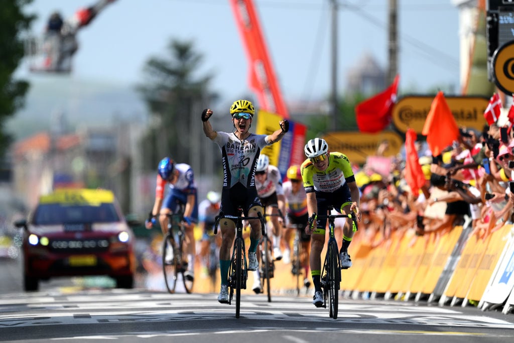 Pello Bilbao ganó la décima etapa del Tour de Francia.