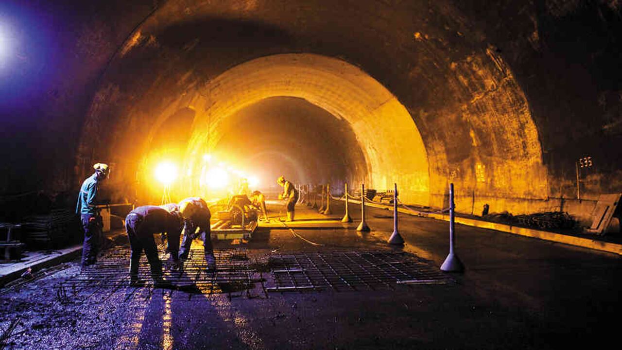 Hoy, el Túnel de La Línea tiene un avance del 95 por ciento en su componente de obra civil.