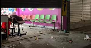 El ataque se registró contra una peluquería.