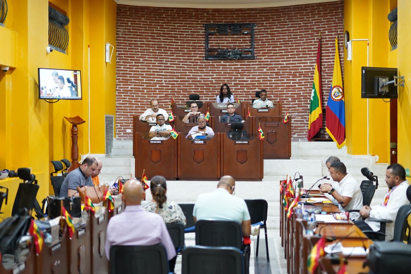 Sesión del Concejo Distrital de Cartagena