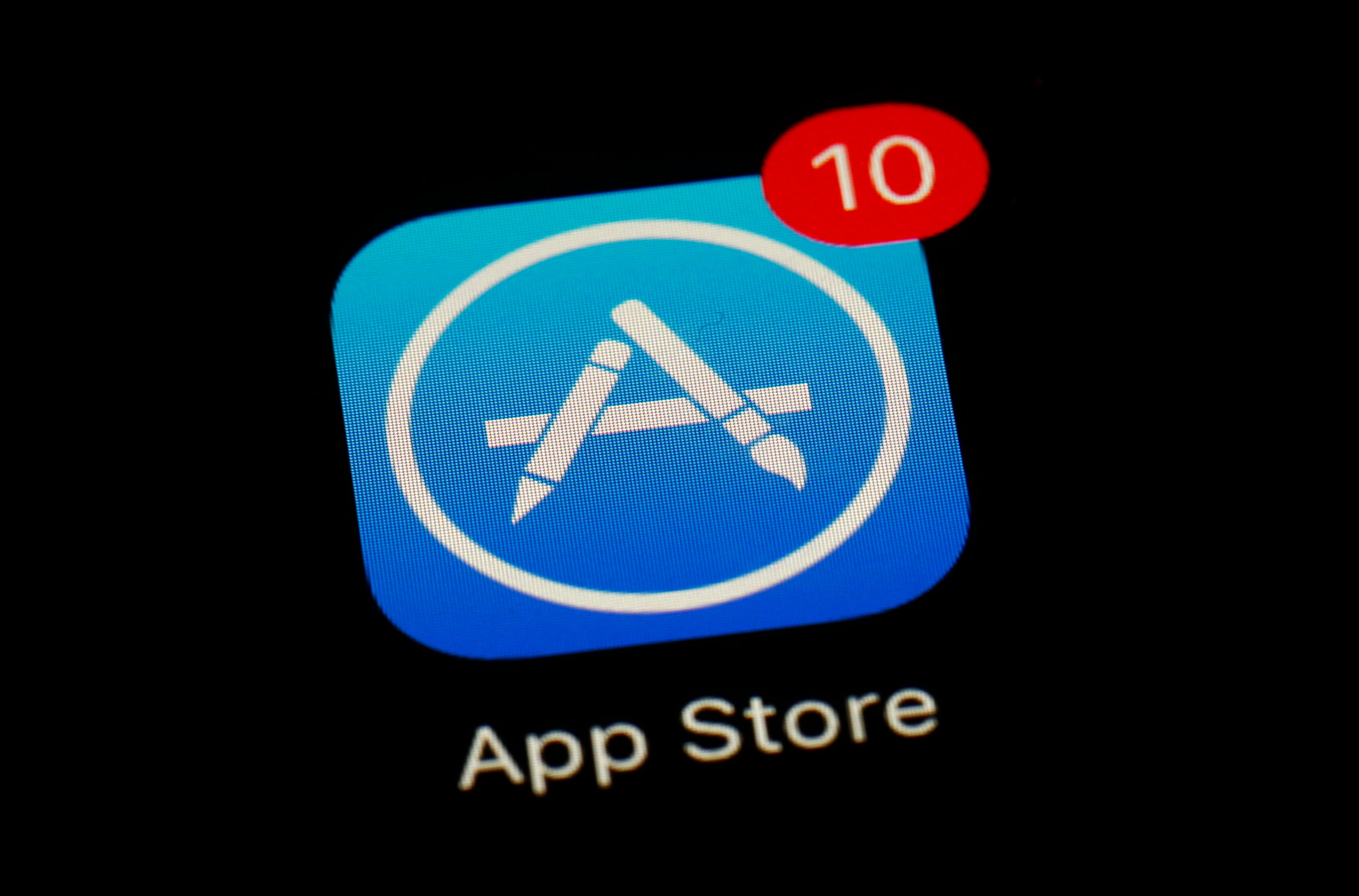 Foto de la aplicación de la App Store de Apple. (AP Foto/Patrick Semansky, File)