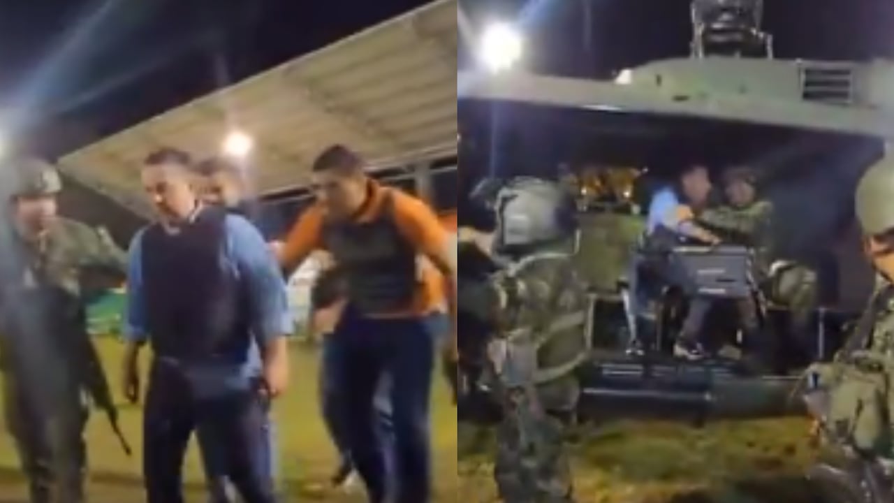El congresista fue evacuado de Paicol hacia Neiva en un helicóptero.
