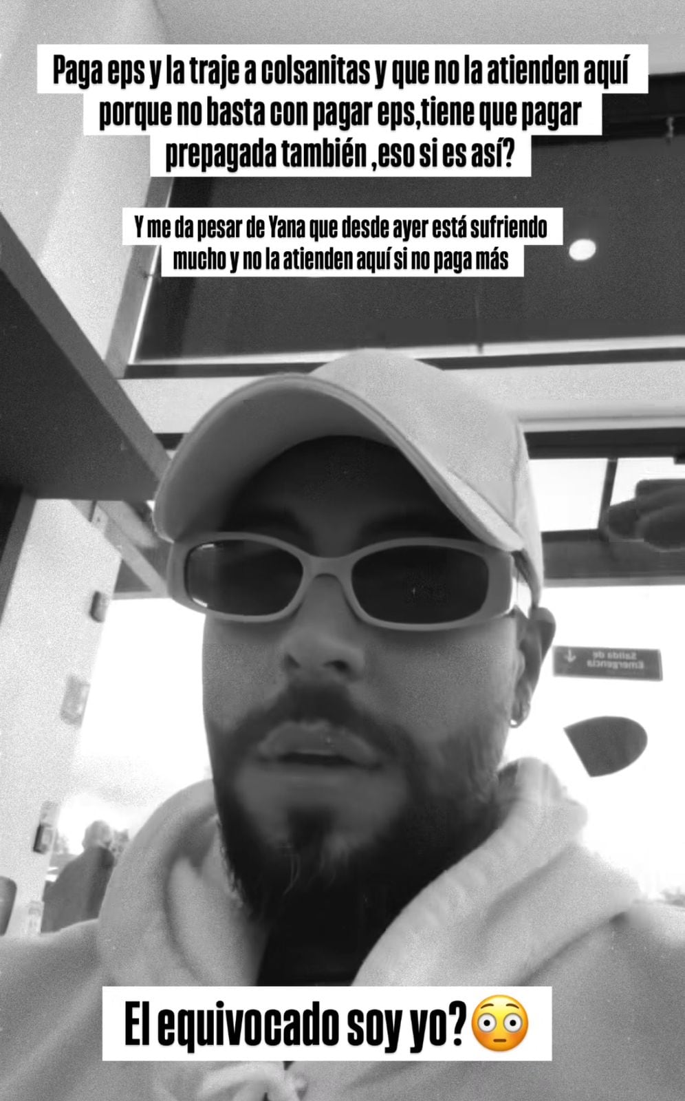 El exparticipante de 'La casa de los famosos' habló de la salud de su novia.