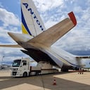 En uno de los aviones más grandes del mundo se trasladan pieza clave para el proyecto Hidroituango.