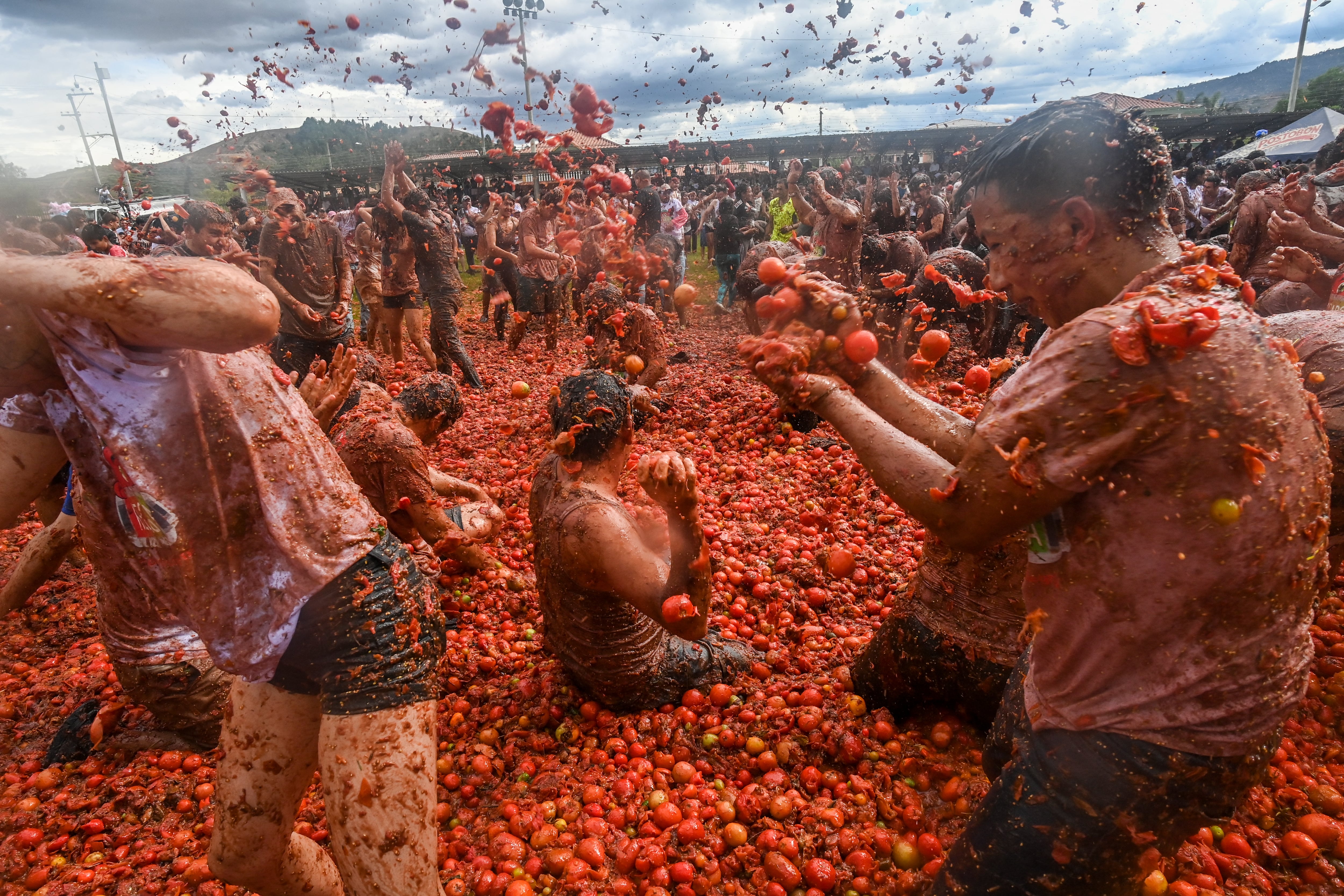 Tomatina en Sutamarchan