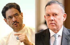 Iván Cepeda y Efraín Cepeda