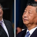 El presidente Gustavo Petro y el mandatario de China, Xi Jinping