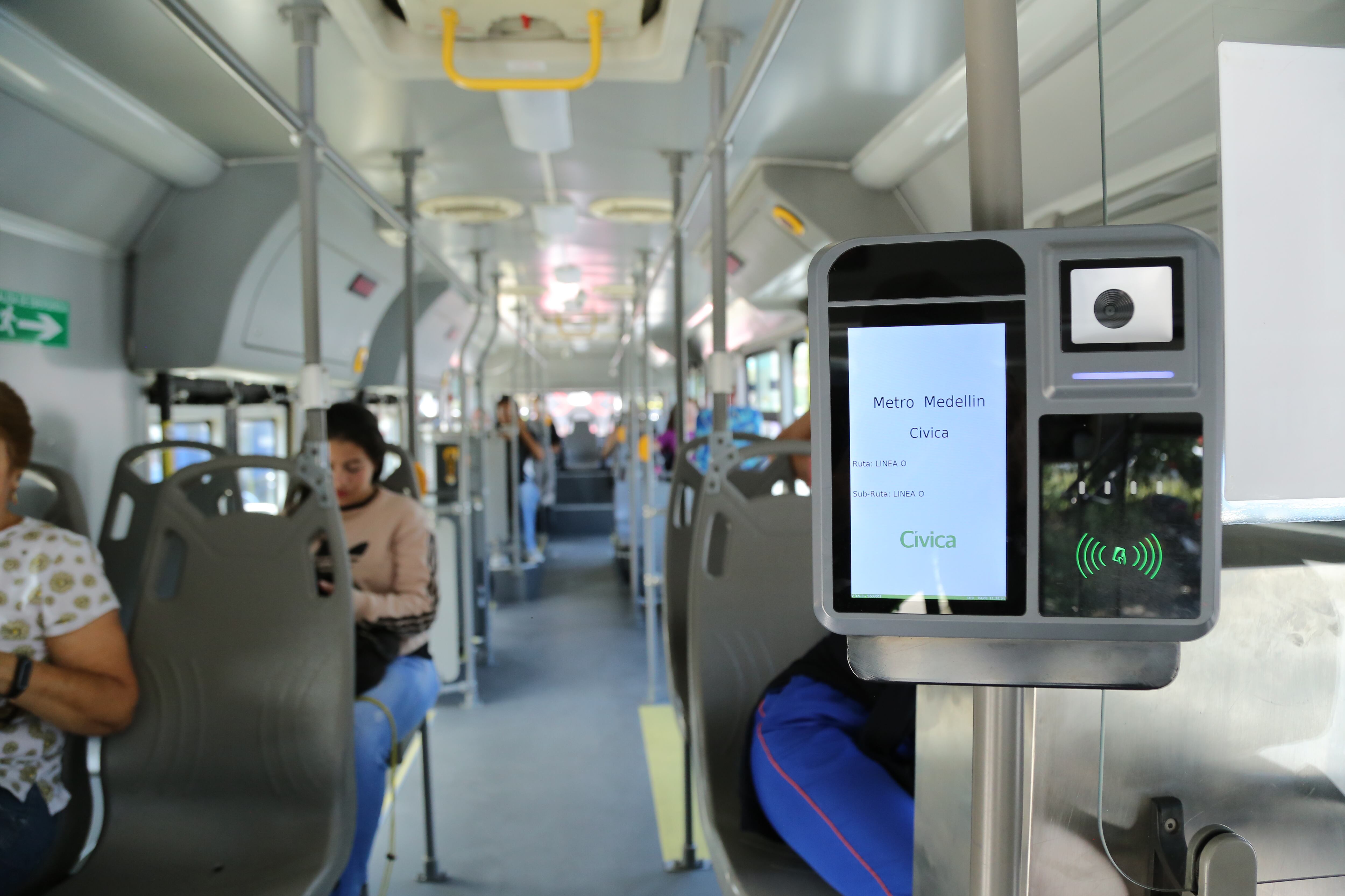 Línea de buses del Metro de Medellín. Nueva opción de pago.