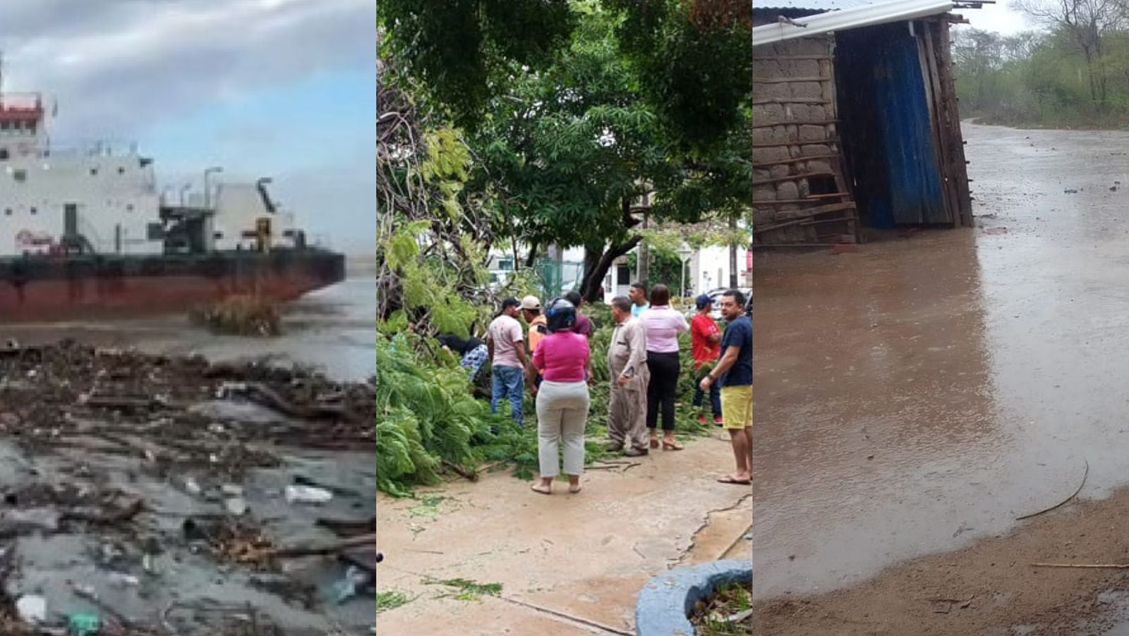 Emergencias por lluvias en el Caribe.