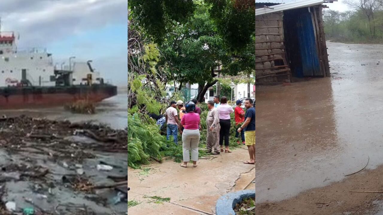Emergencias por lluvias en el Caribe.