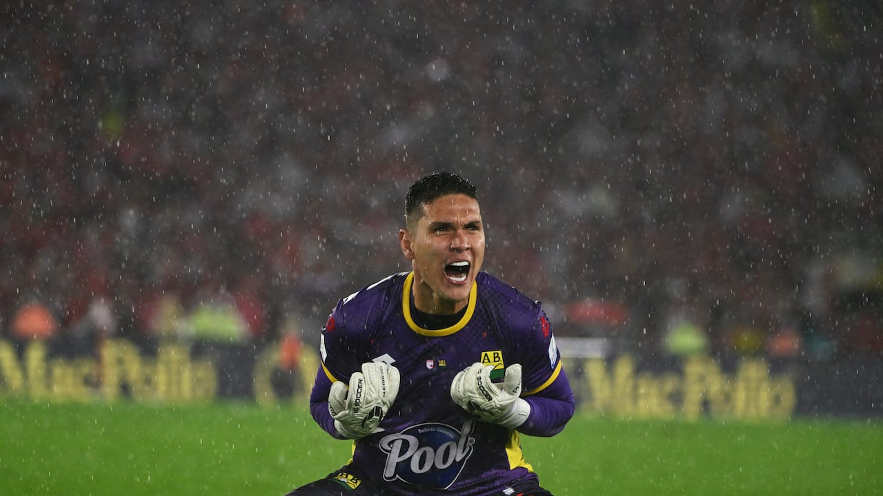 Aldair Quintana fue uno de los héroes de la noche.