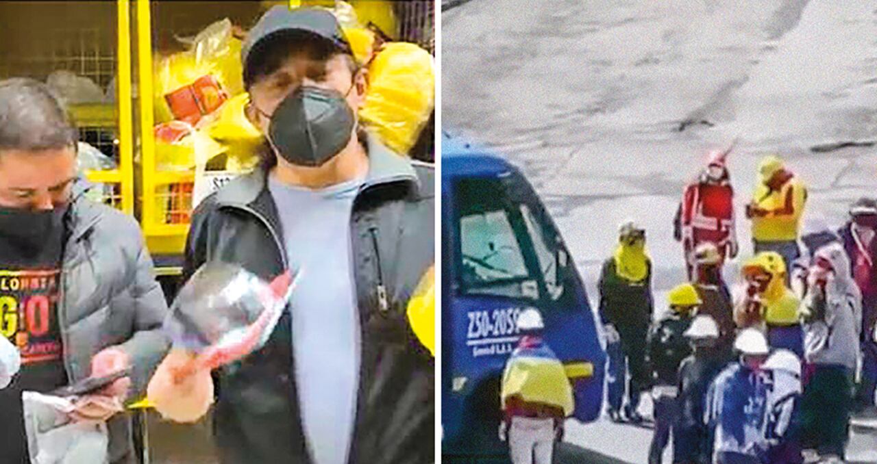 El senador Gustavo Bolívar fue denunciado por entregarles dotación a los jóvenes de la primera línea, algunos de los cuales, según la alcaldesa Claudia López, habrían participado en el secuestro de buses con pasajeros en Bogotá.