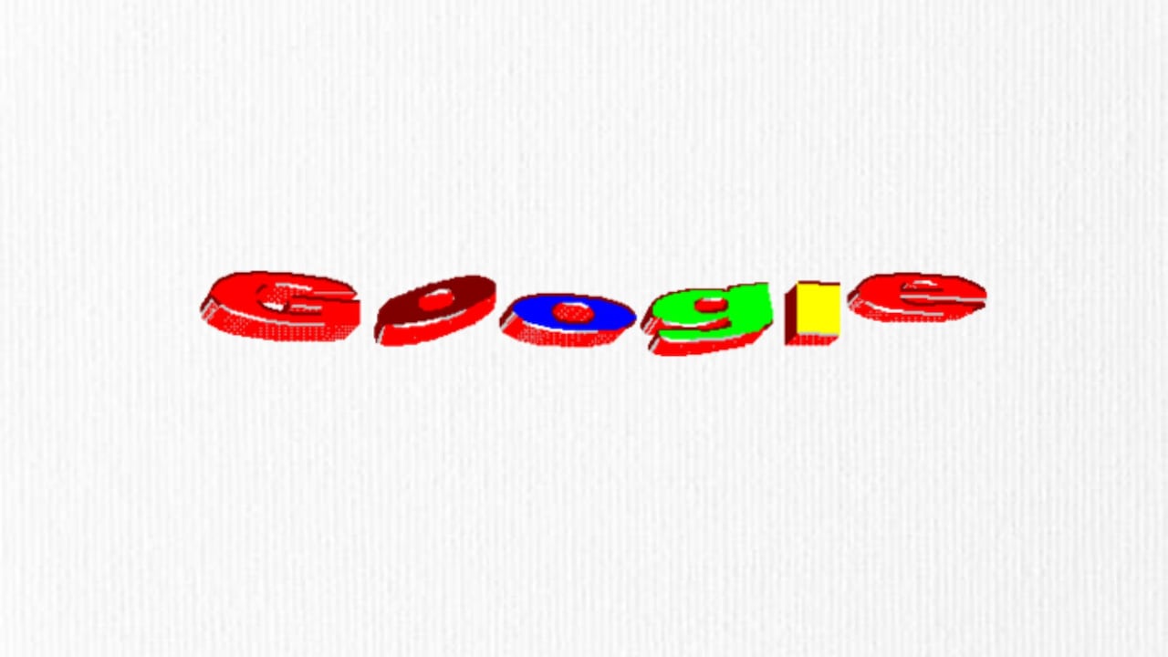 Doodle con el que Google celebra aniversario número 28.