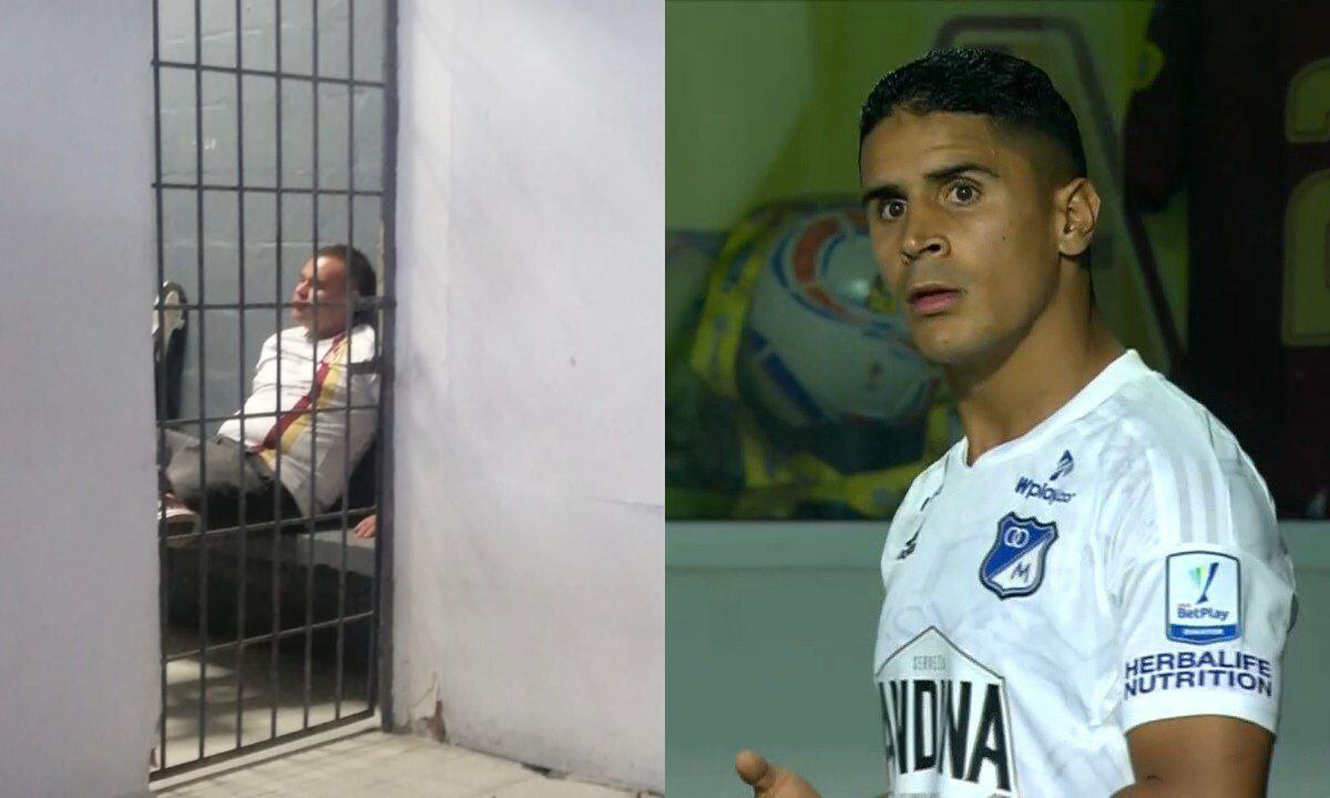 Daniel Cataño. Foto: Captura de pantalla//Captura de pantalla transmisión Win Sports.