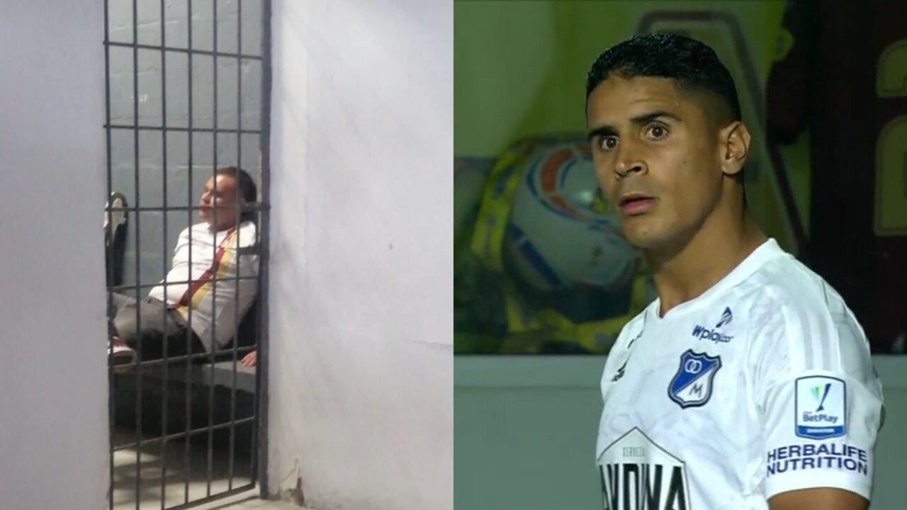 Daniel Cataño. Foto: Captura de pantalla//Captura de pantalla transmisión Win Sports.