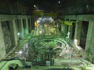 Avance de obras en Hidroituango. Fotos: EPM