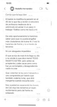 Chats Rodolfo Hernández Marelen