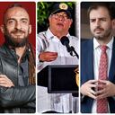Hernán Cadavid, Daniel Carvalho, Gustavo Petro, Andrés Forero y Juan Espinal.