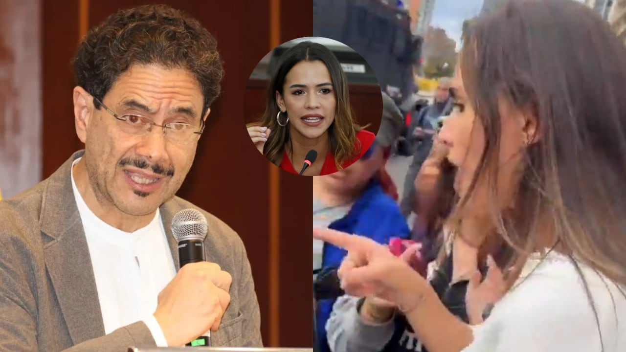 Iván Cepeda y María Fernanda Carrascal.