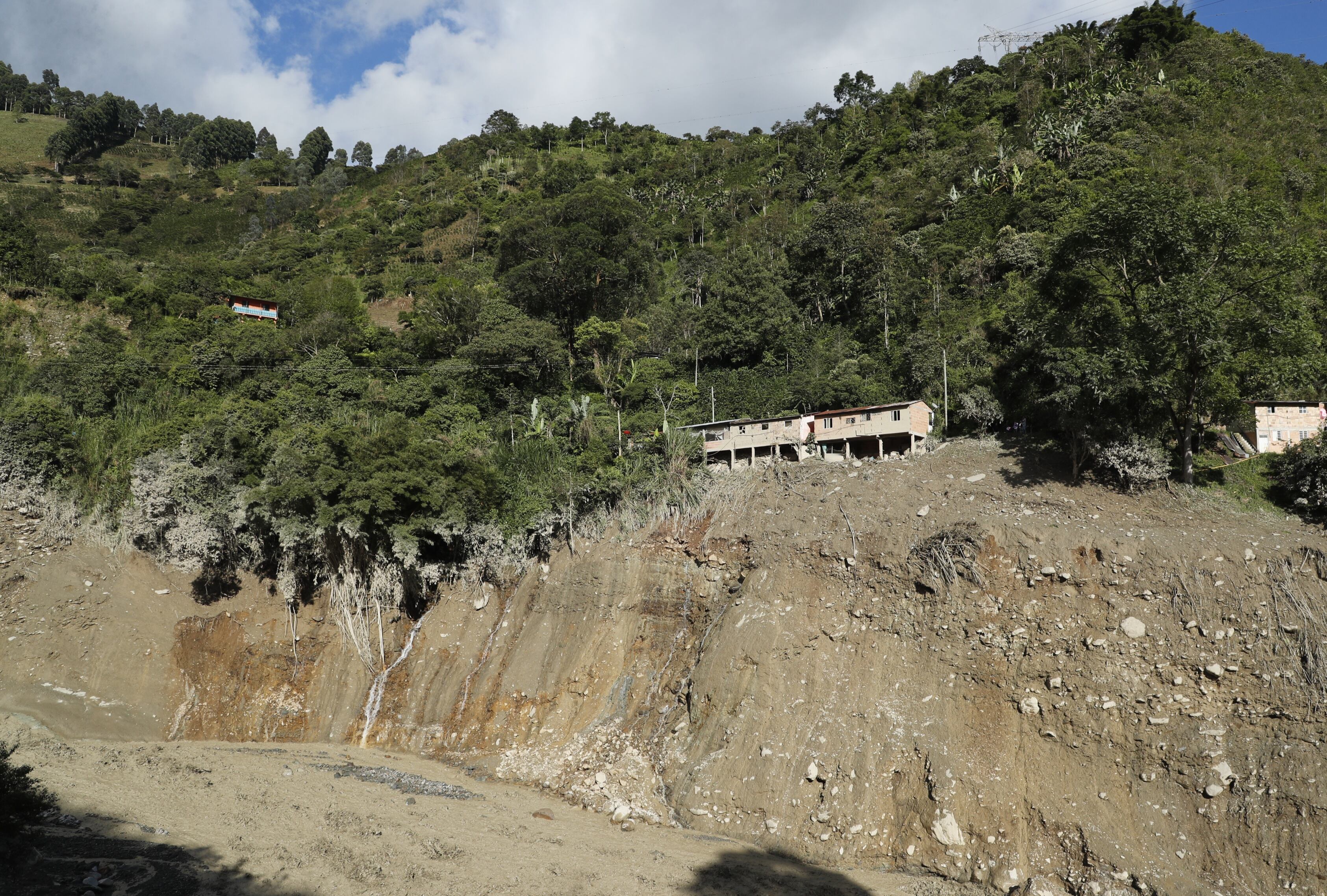 Avalancha en Quetame, Cundinamarca