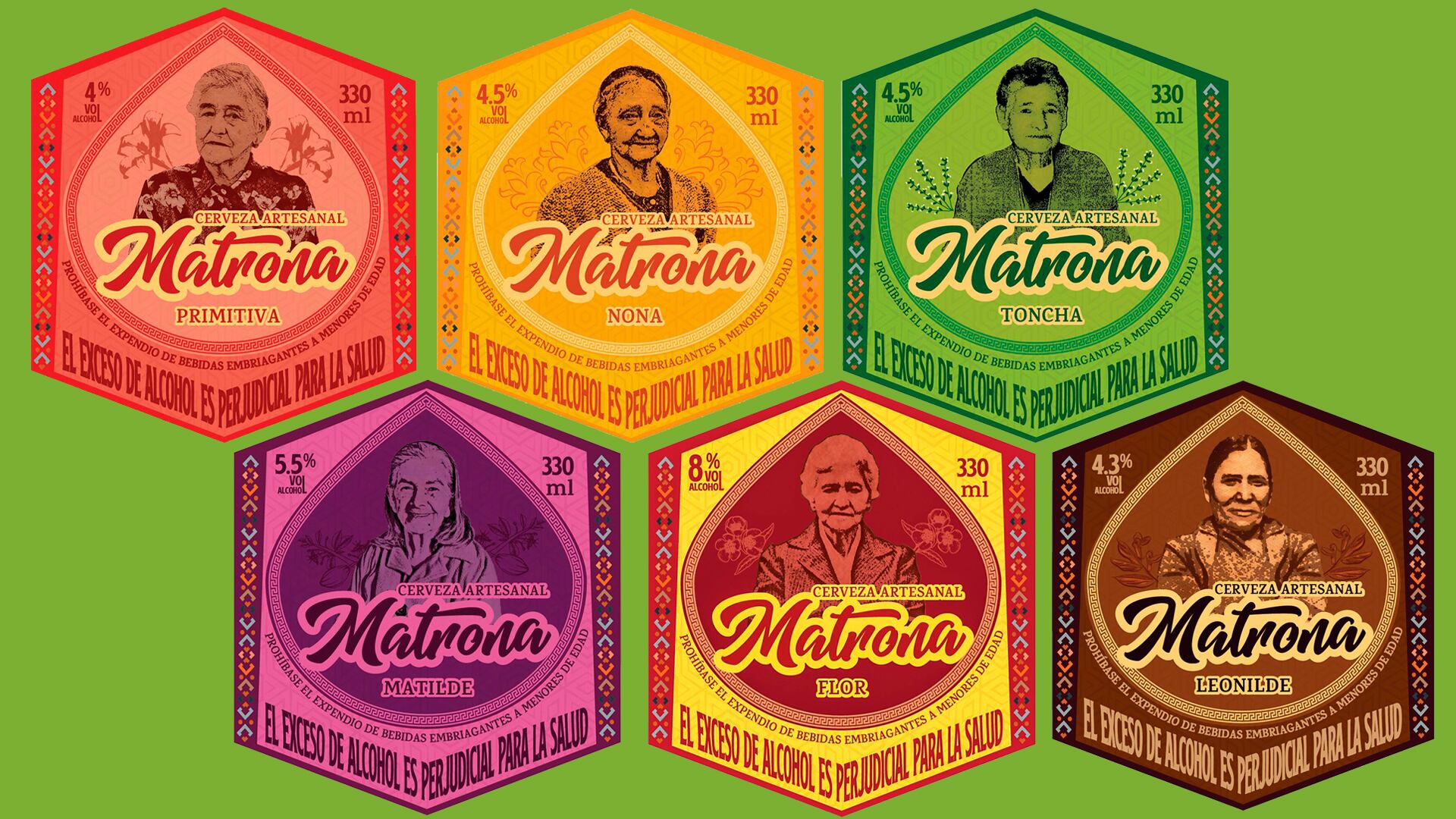 Los productos de su portafolio tienen en común haberse inspirado en las mujeres de la región (por eso son el eje central de su imagen) .