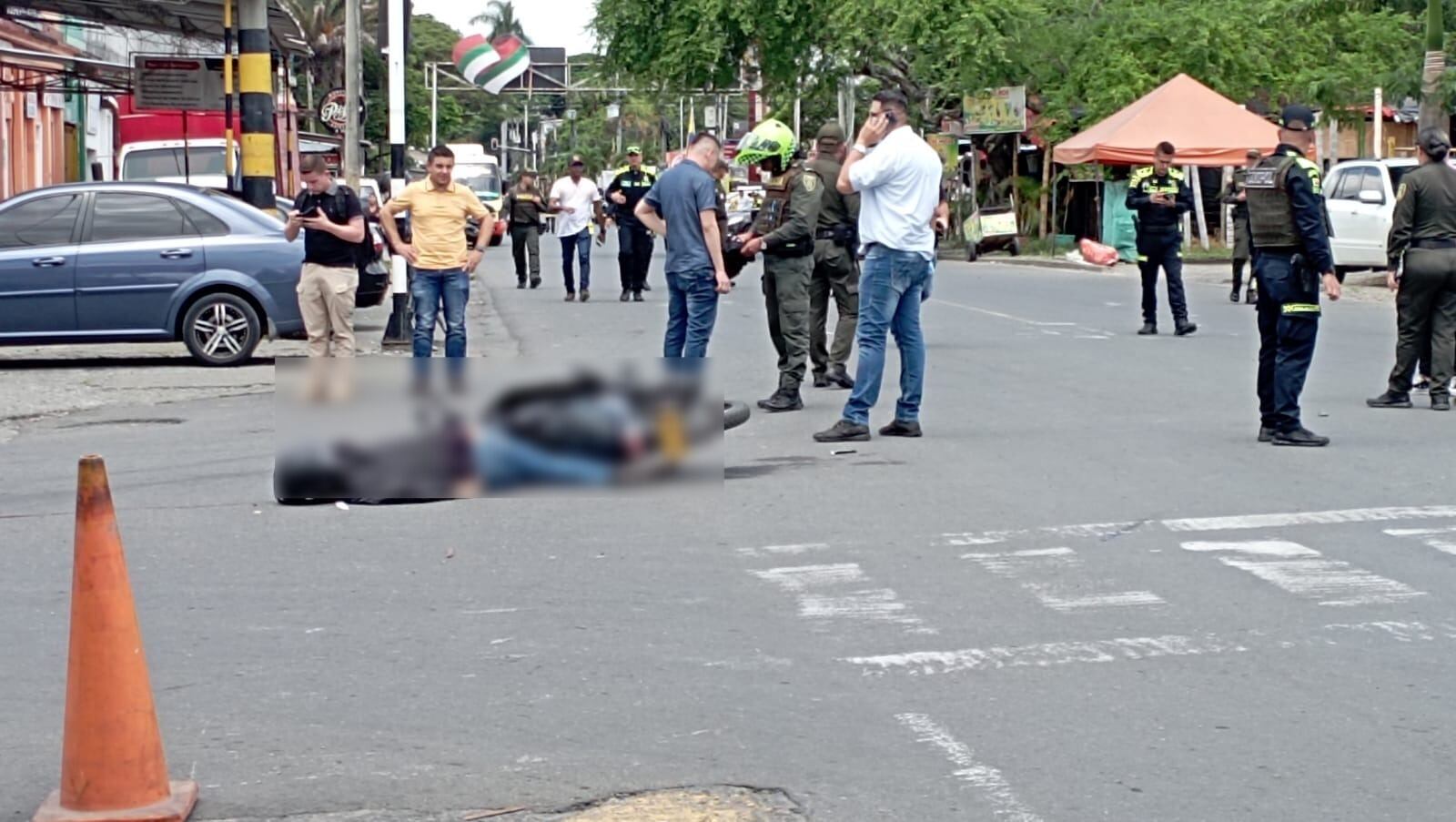 Las autoridades le dieron de baja a un presunto delincuente.