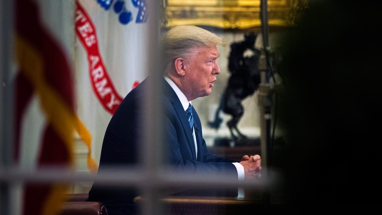 Expresidente de Estados Unidos, Donald Trump. AP.