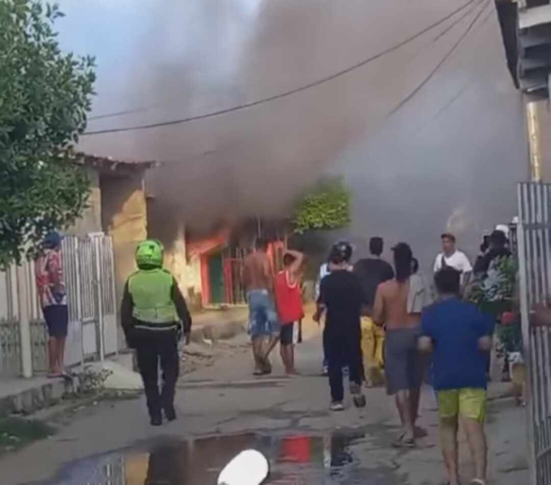 Este hecho se presentó en el barrio Robinson Pitalúa.