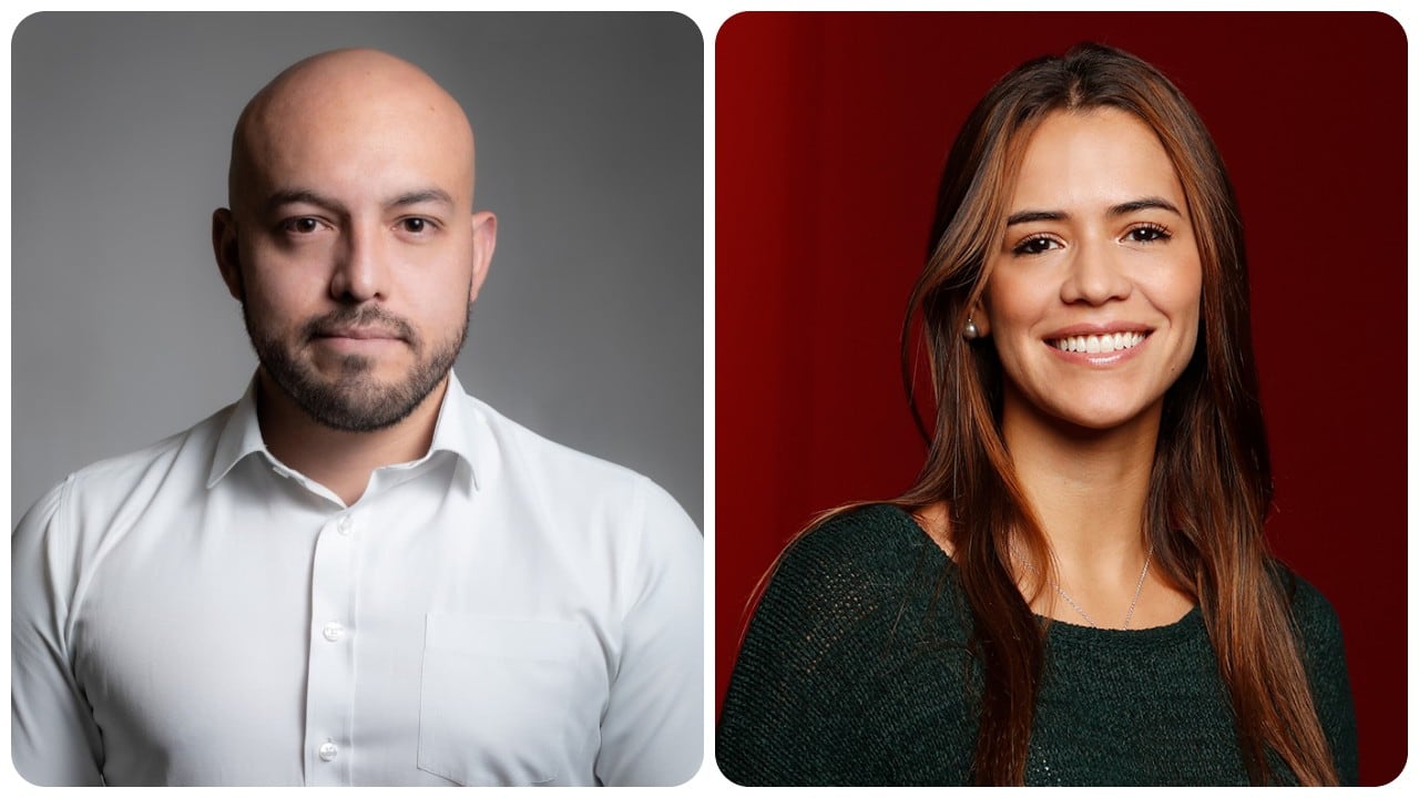 Jairo Ladino y María Fernanda Carrascal