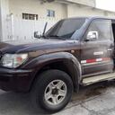 Imagen del carro de valores robado.