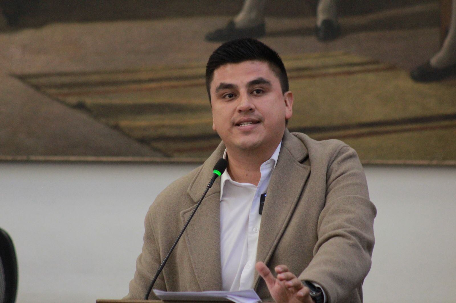 Concejal David Saavedra