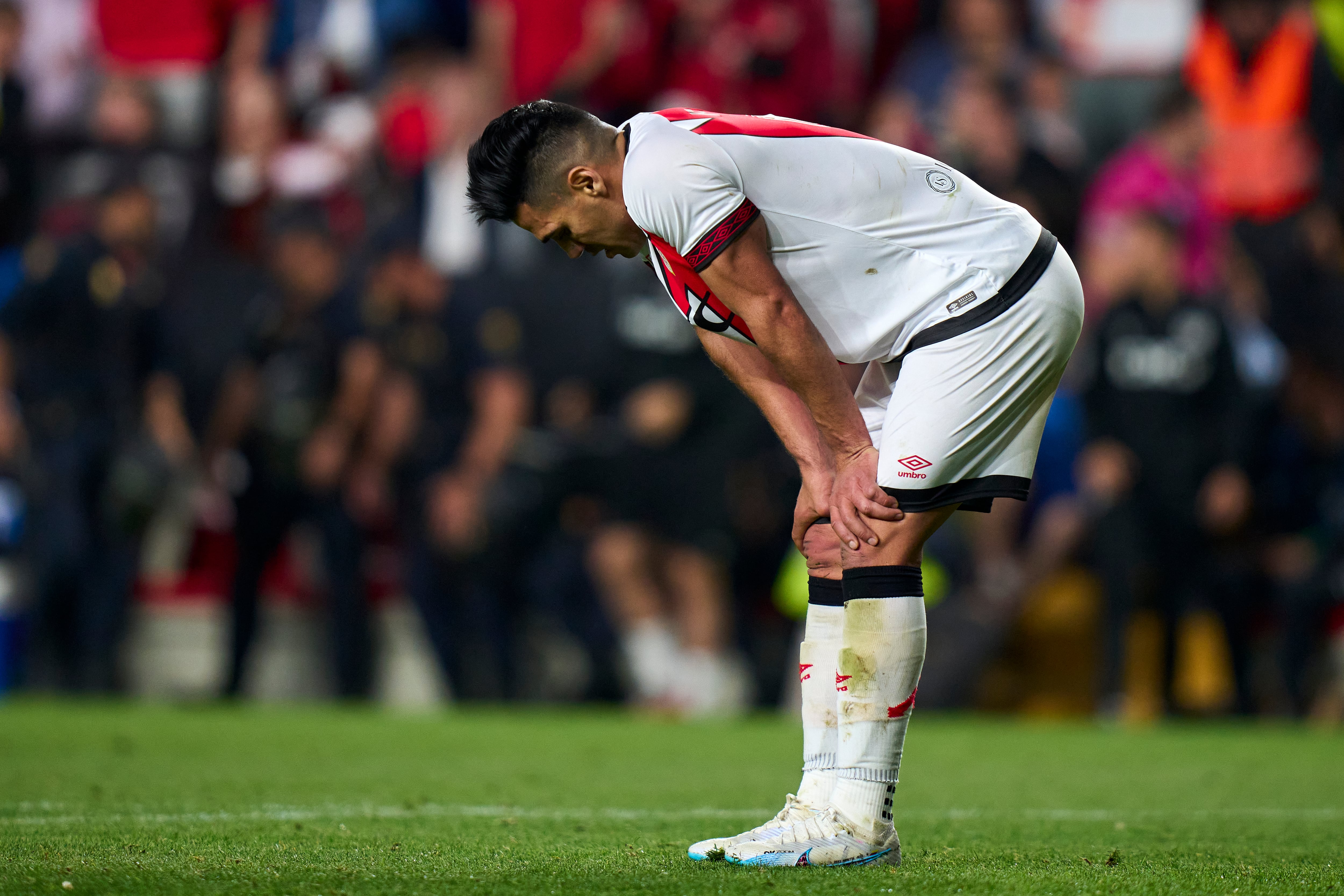 Falcao con Rayo Vallecano ha anotado dos goles en esta temporada 2022-23