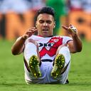 Falcao salió tocado del duelo ante Osasuna