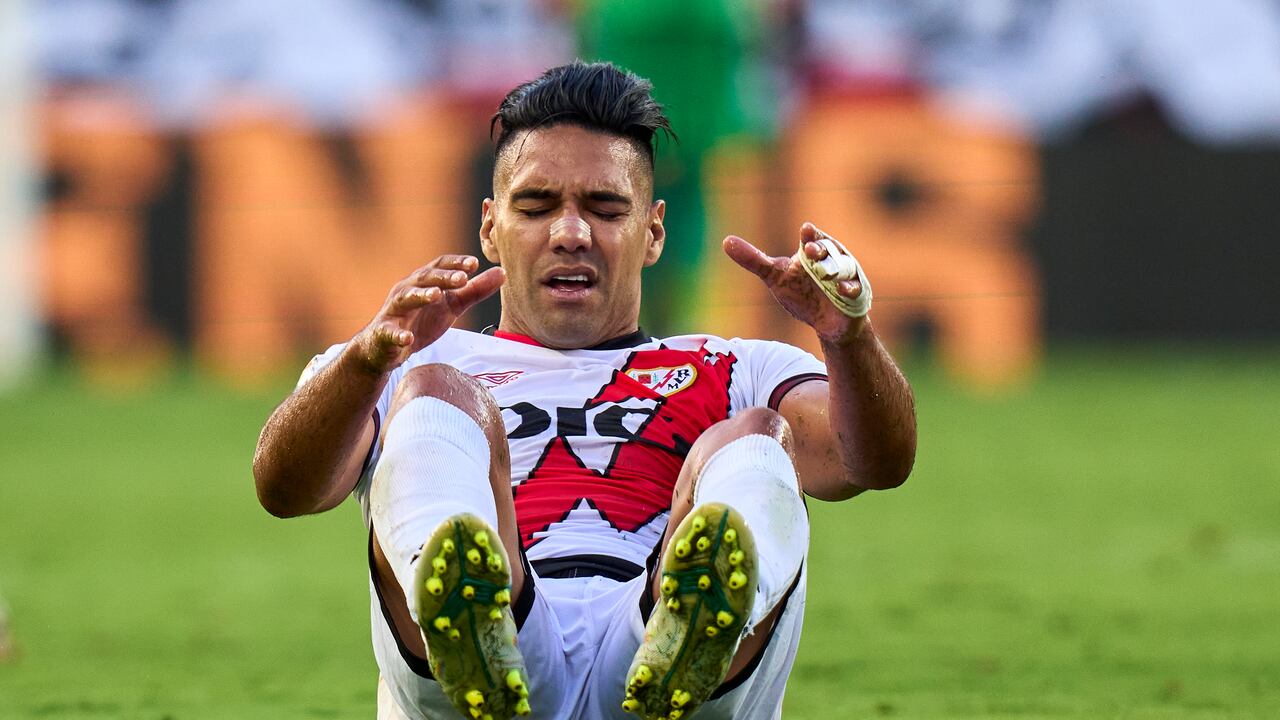 Falcao salió tocado del duelo ante Osasuna