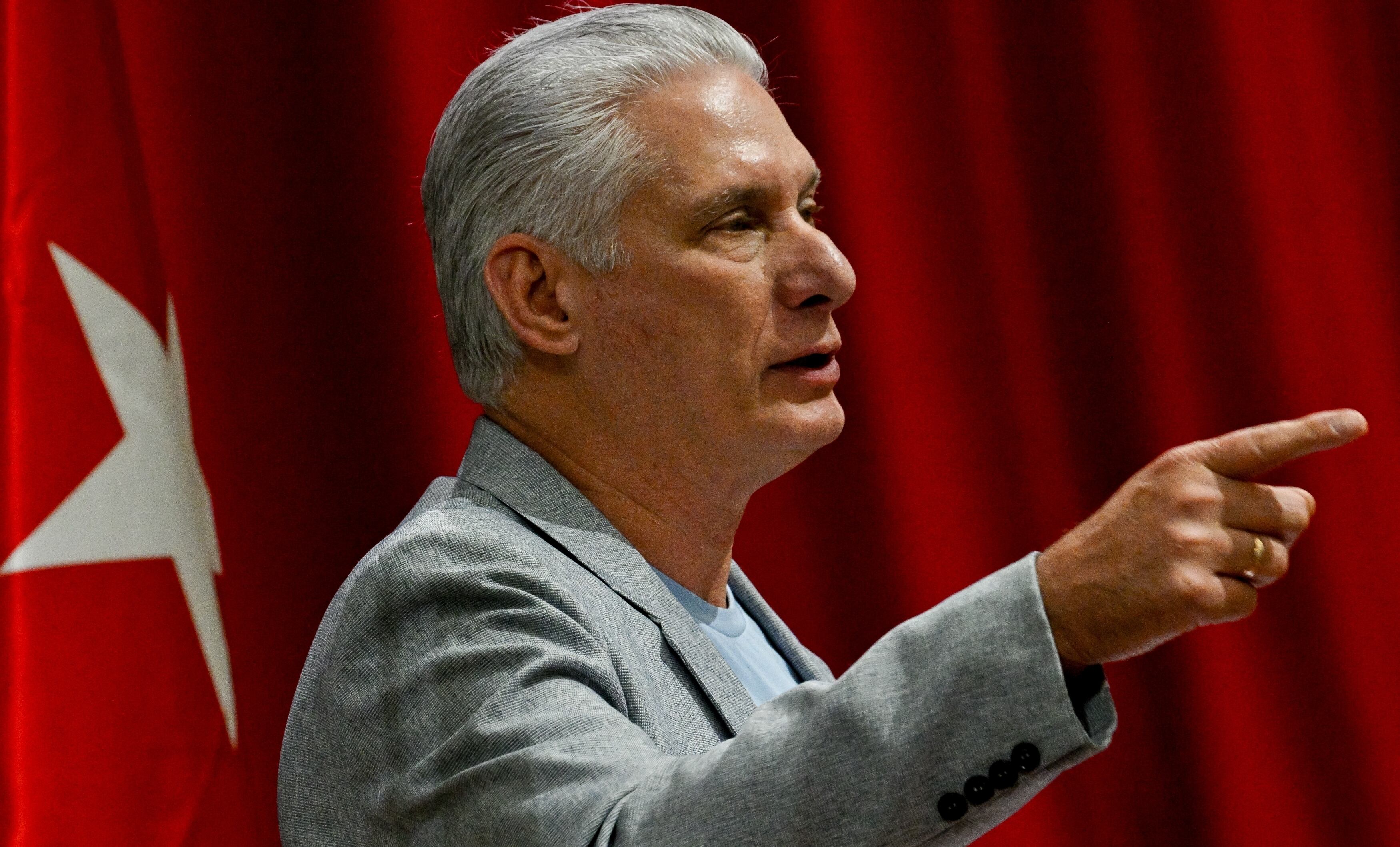 Miguel Díaz-Canel, presidente de Cuba.