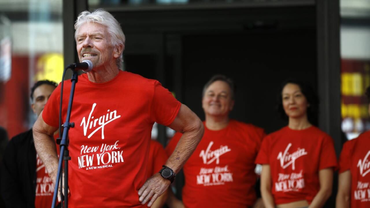 Richard Branson, fundador de Virgin Galactic.
