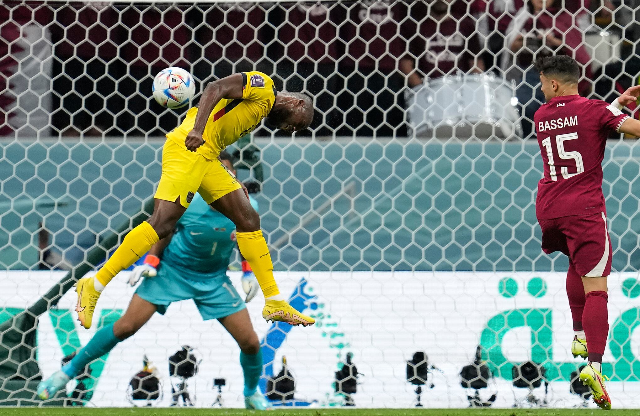 En imágenes : Primer partido de la copa mundo
