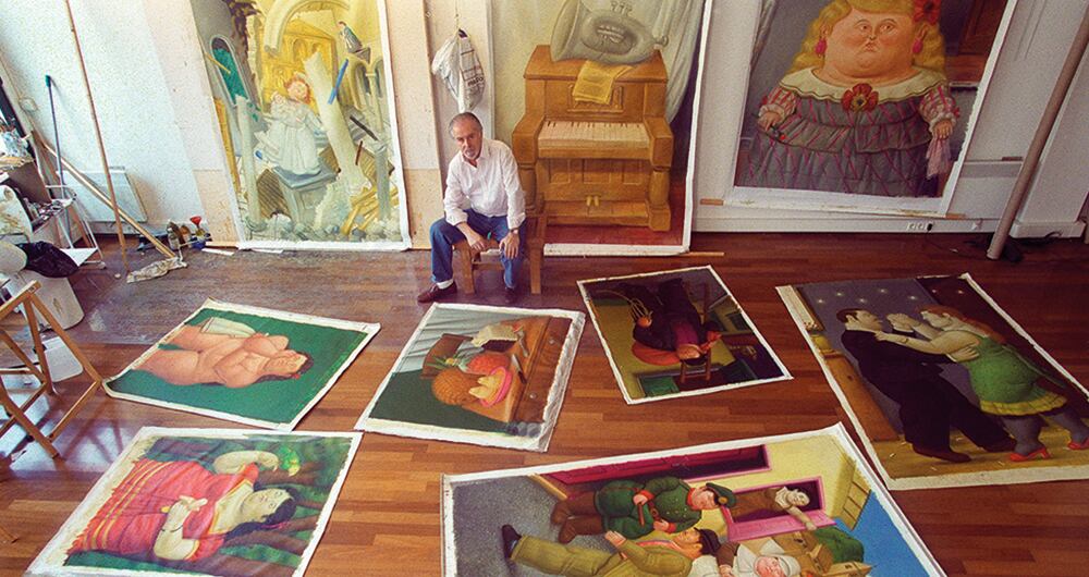    “La obra principal de mi papá fueron siempre sus recuerdos”, dice la hija del maestro. Cuenta que su estudio era su santuario y podía durar cinco o seis horas en silencio allí. 