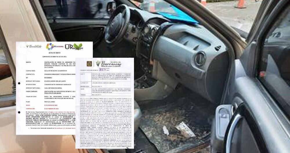 El hombre capturado con municiones de fusil en una camioneta del congresista, Juan Loreto Gómez, tiene un importante contrato con la Alcaldía de Barrancas. Imagen de referencia de la camioneta.