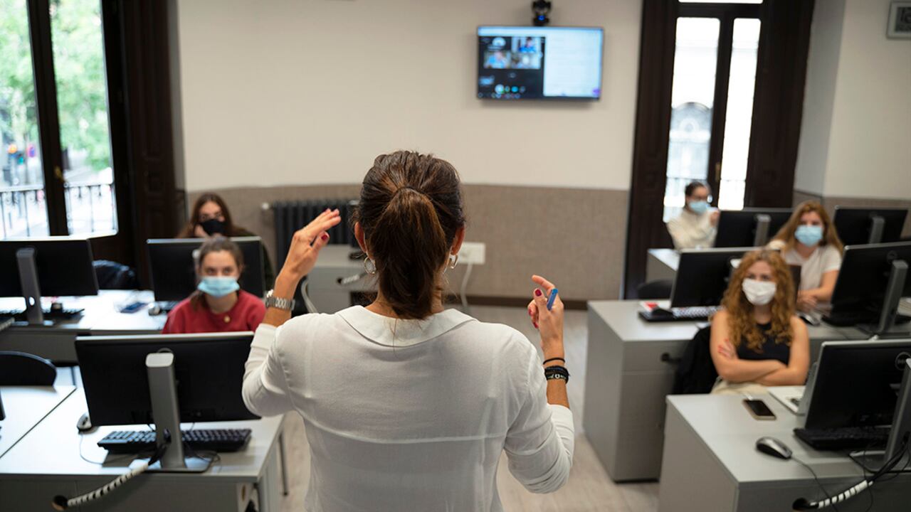 Modelo híbrido de presencialidad en la Universidad de Nebrija
