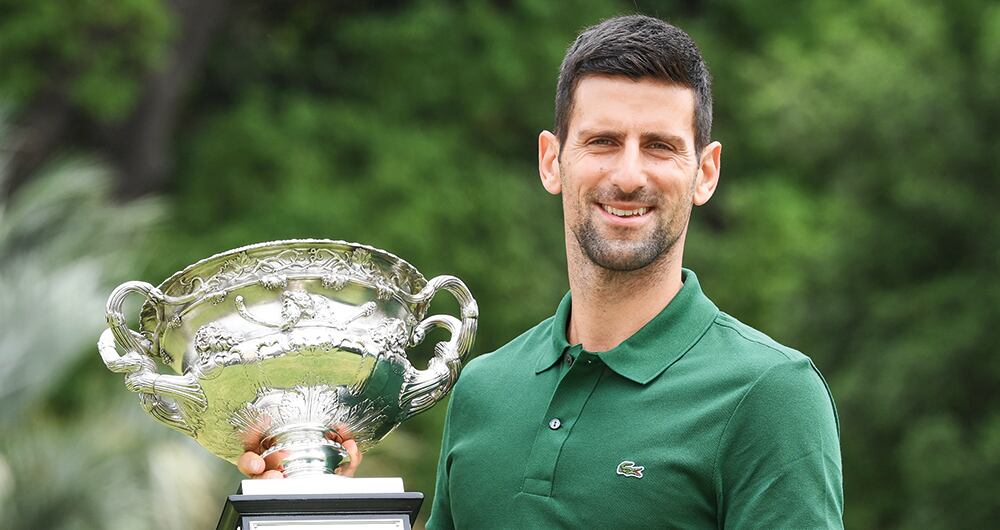 Novak Djokovic Tenista número 1 del mundo