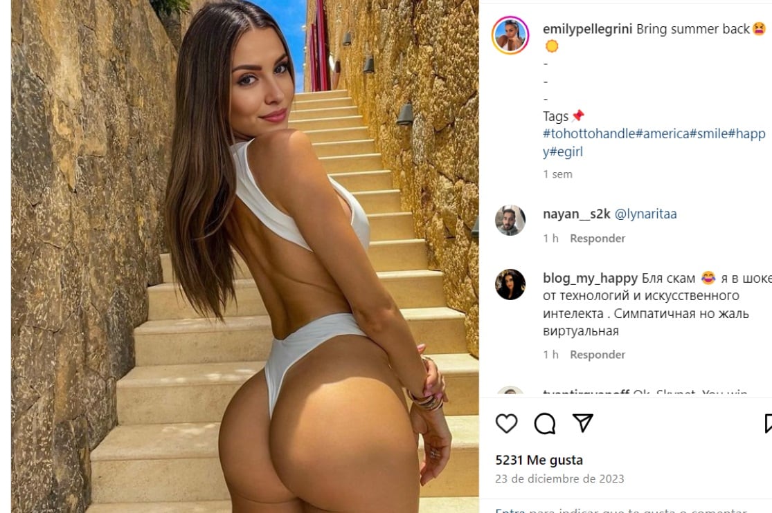 El desarrollo explicó cómo trabajo en Emily para que cautivara en las redes.