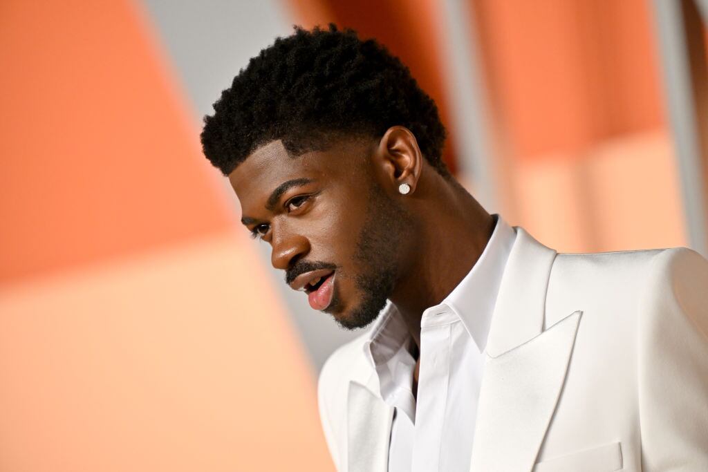 BEVERLY HILLS, CALIFORNIA - MARCH 02: Lil Nas X attends the 2025 Vanity Fair Oscar Party Hosted By Radhika Jones at Wallis Annenberg Center for the Performing Arts on March 02, 2025 in Beverly Hills, California. (Photo by Lionel Hahn/Getty Images)