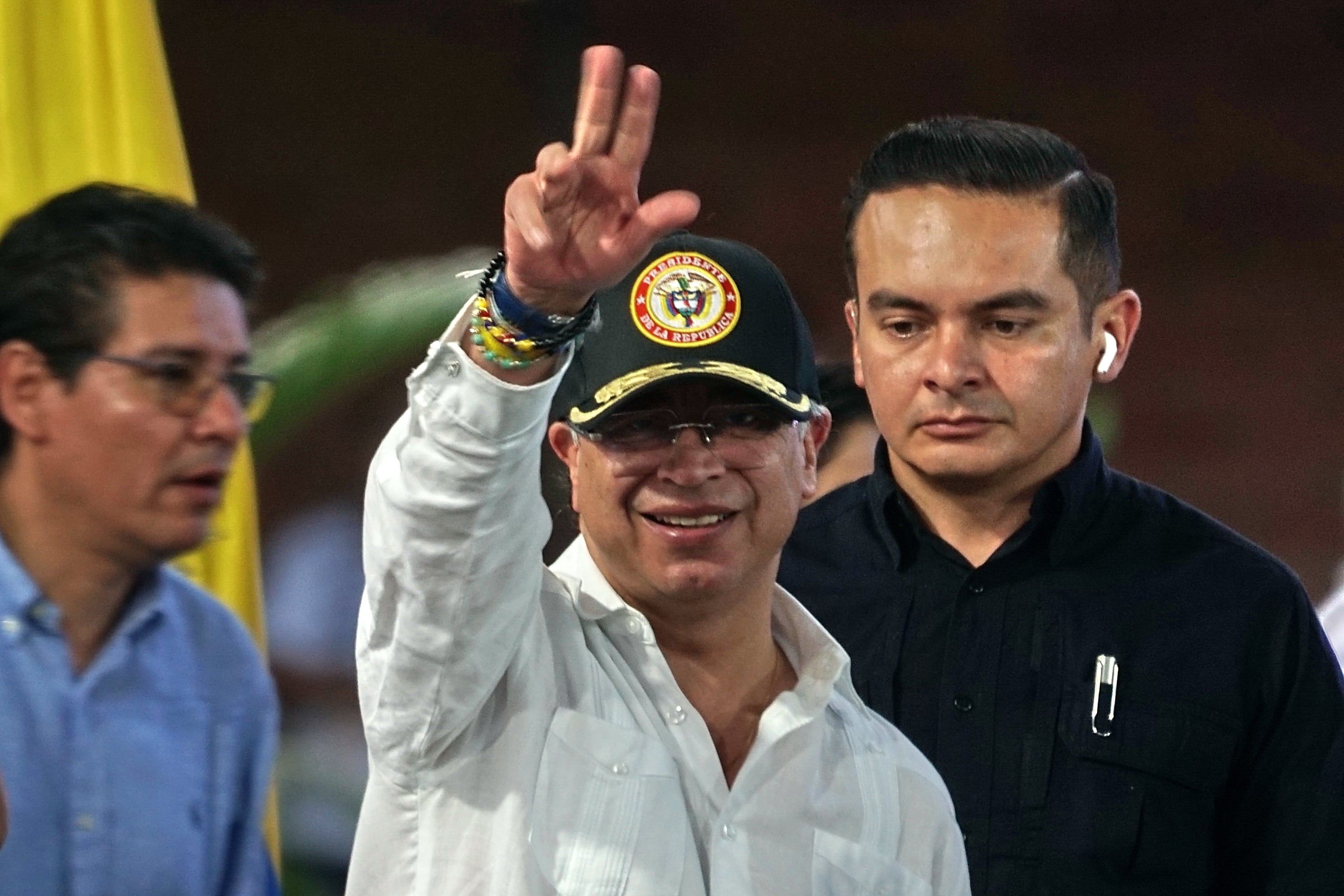 Gustavo Francisco Petro Urrego ​ actual presidente de Colombia desde el 7 de agosto de 2022