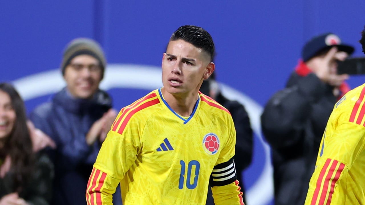 James Rodríguez, el crack de la Selección Colombia que busca equipo para el Mundial 2026.