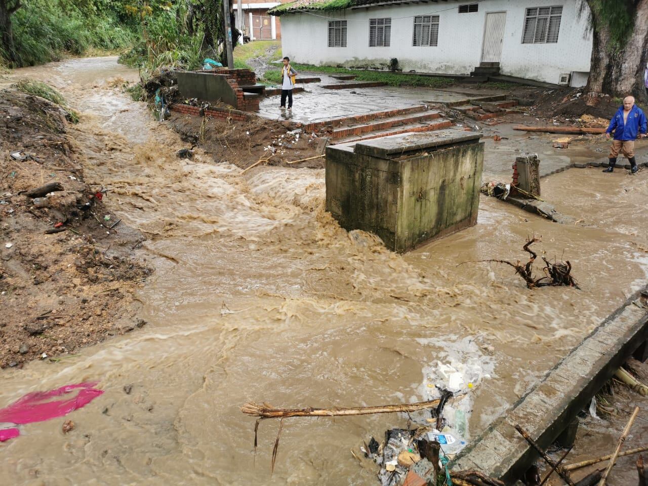 Se repite el fuerte aguacero de hace 8 días en Cali