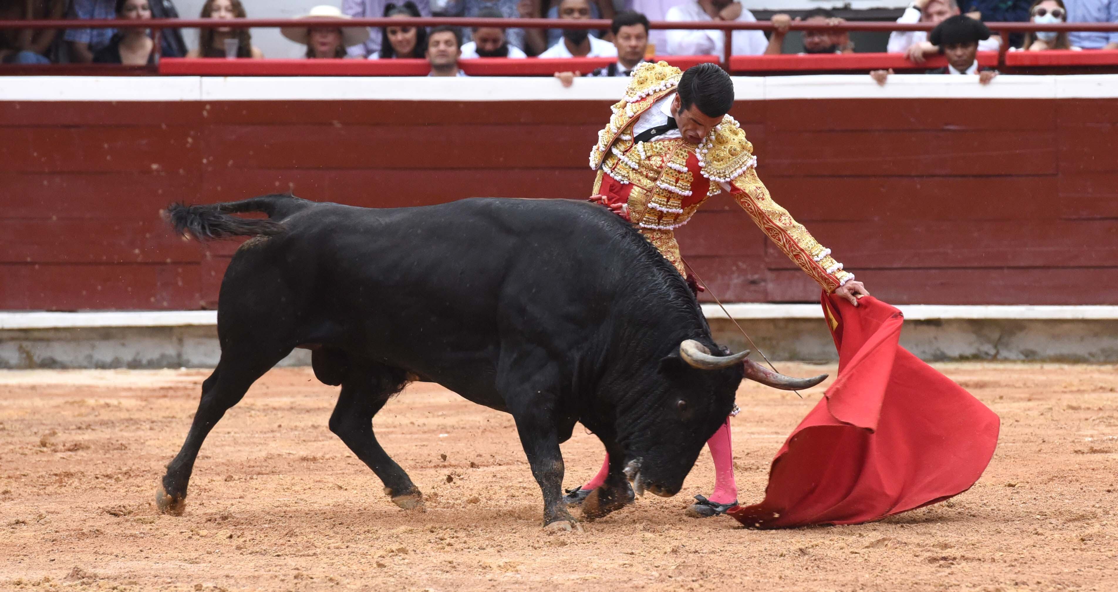 Emilio de Justo, torero español. Cali, 29 de diciembre de 2021.