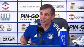 Fabián Bustos, DT de Millonarios.